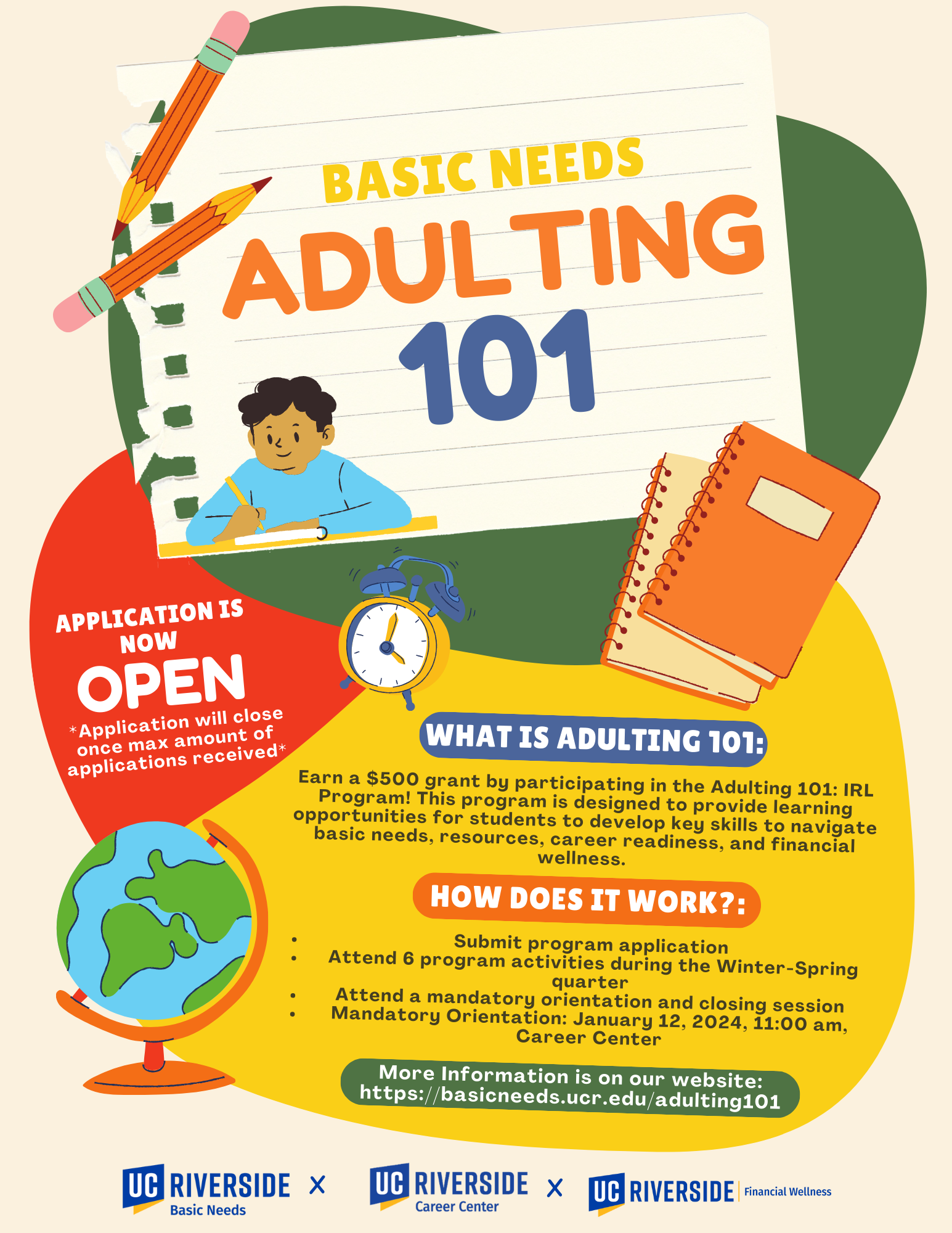 Adulting 101 Flyer 