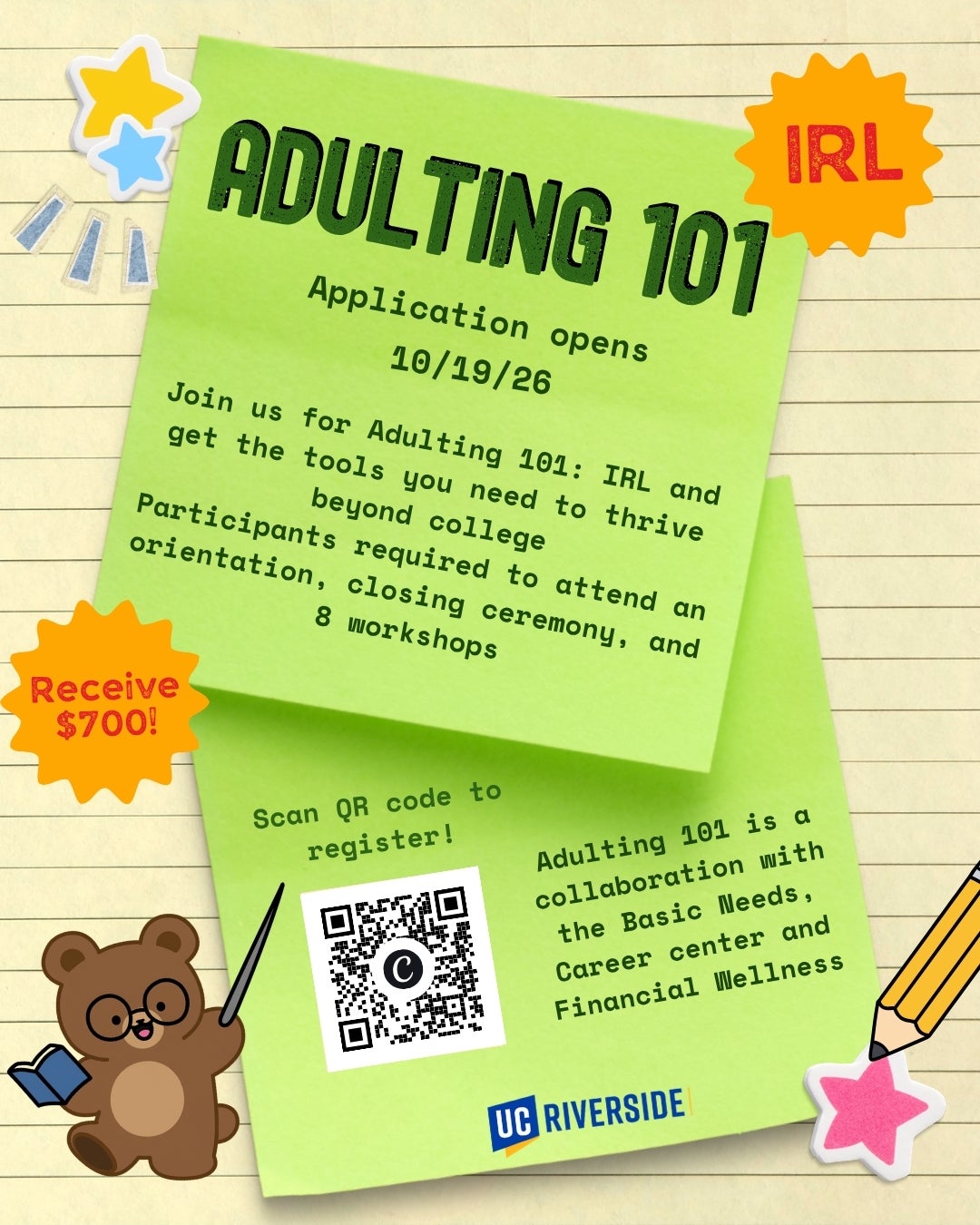 Adulting 101 26-27 flyer