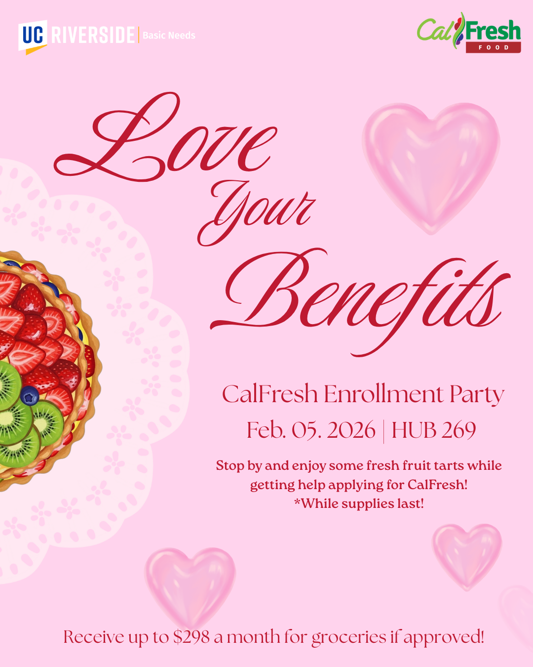 (calfresh) love your benefits cf enrollment party