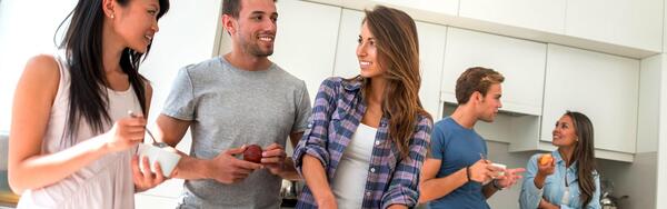 Hero - Students Enjoying Company