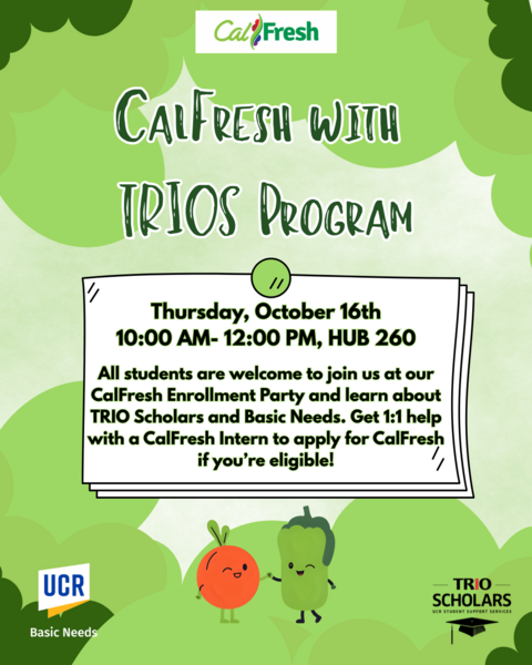 (calfresh) calfresh with trios enrollment party