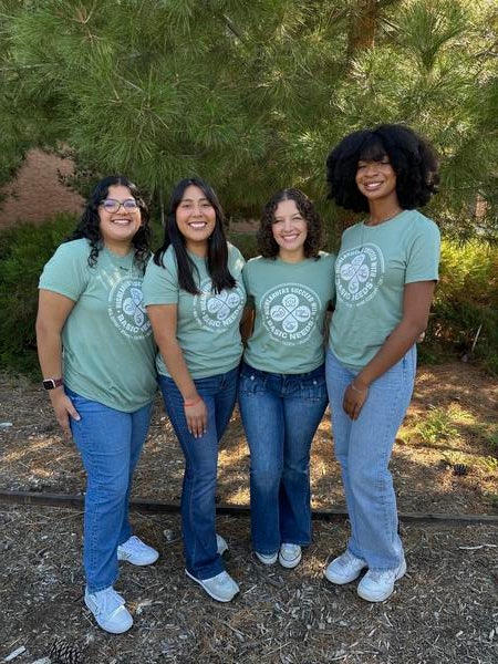 (calfresh) calfresh interns 2024 pictured from left to right: Emily Garcia, Jennifer Amador, Claire Caires, Essence Stallworth