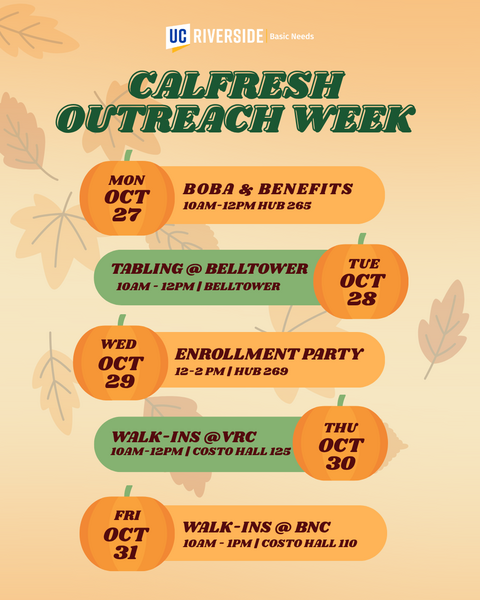 (calfresh) cfo week fall 2025