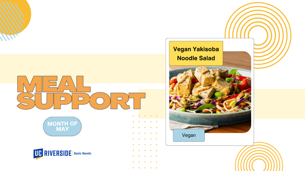 May Meal Support Menu- Vegan Yakisoba Noodle Salad