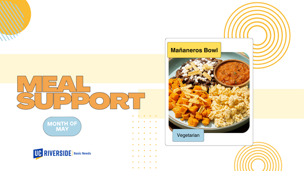 May Meal Support Menu- Mananeros Bowl