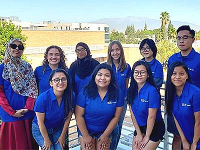 Team FRESH UCR student peers.