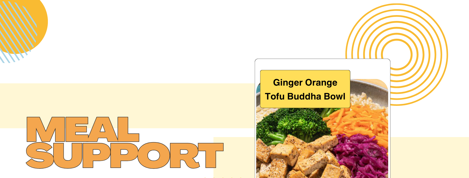 Ginger Orange Tofu Buddha Bowl