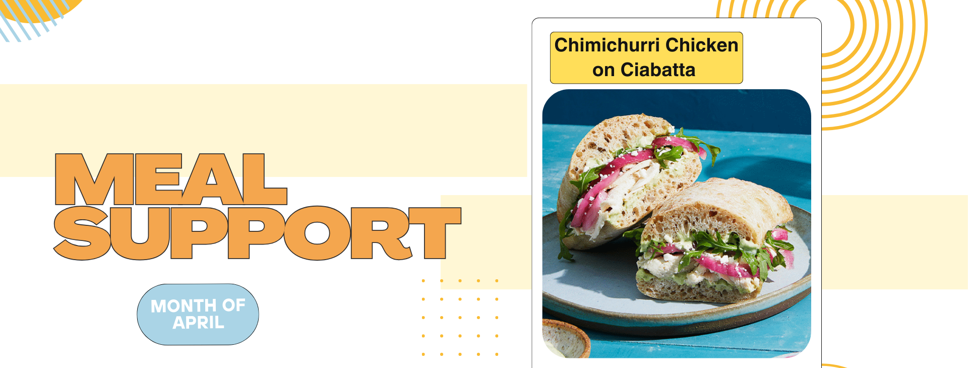 Meal Support- Chimichurri Sandwich
