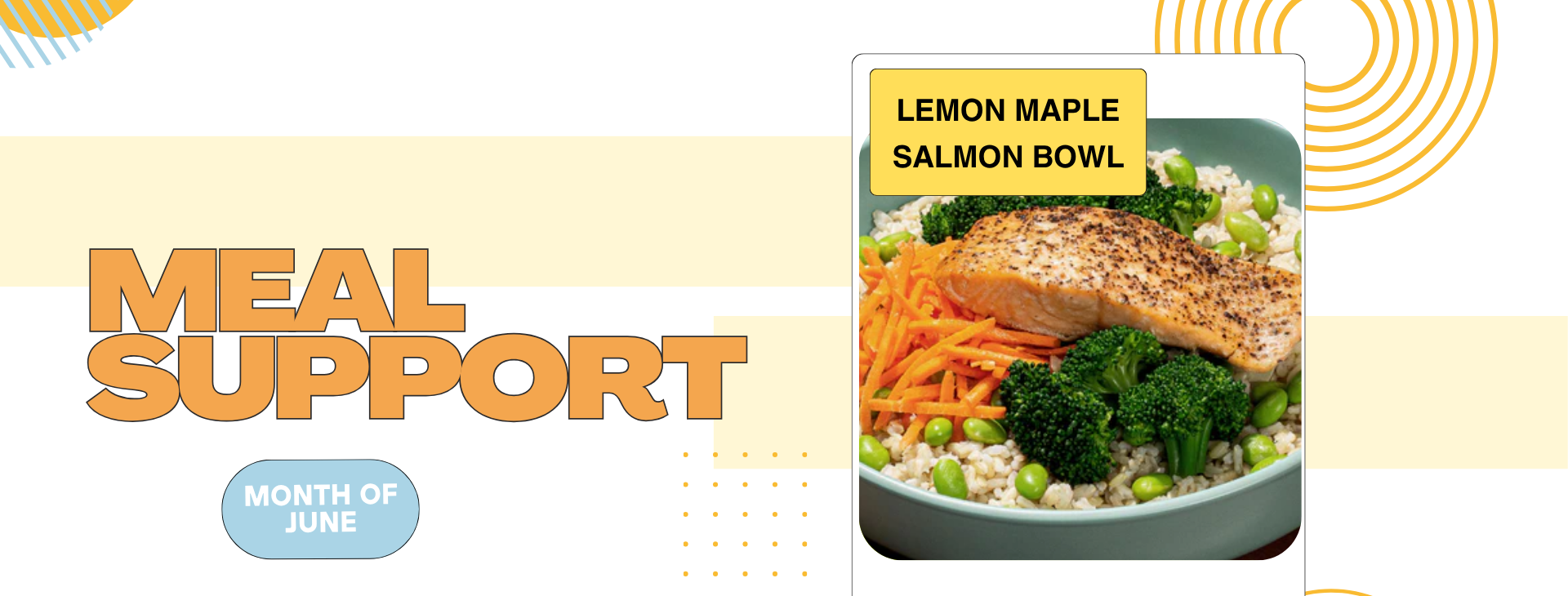 Lemon Maple Salmon Bowl