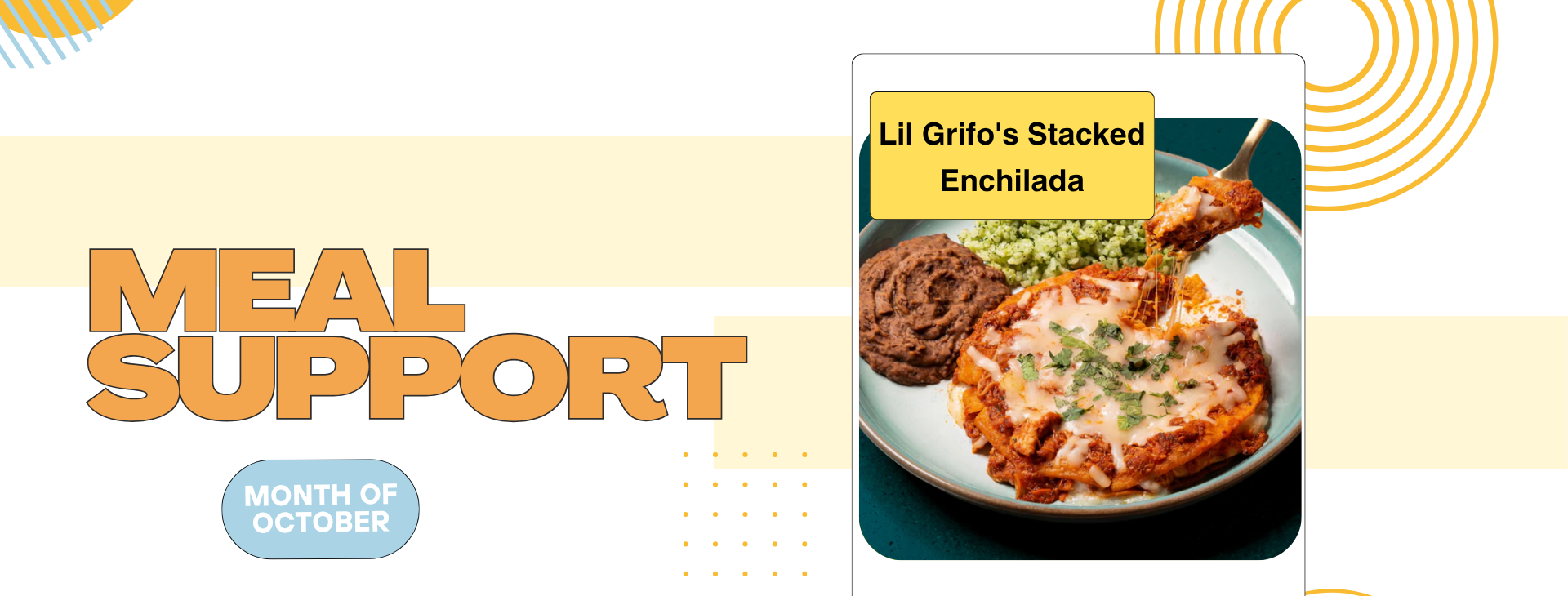Lil Grifos Stacked Enchiladas