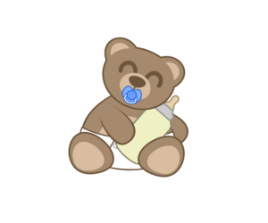 Diaper Drive Bear