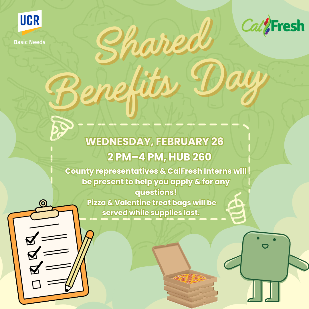 (calfresh) CFO week wednesday Shared Benefits Day