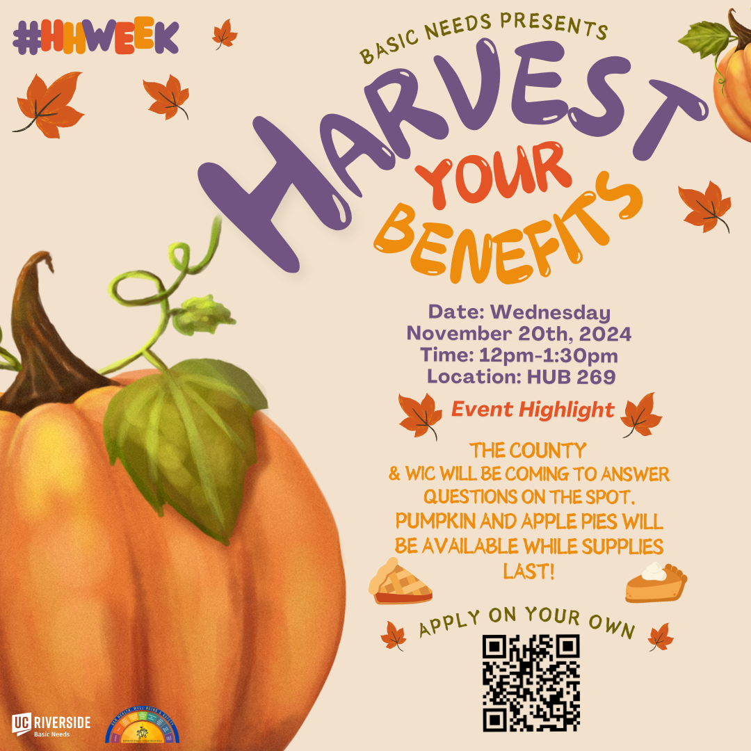 (calfresh) harvest your benefits workshop